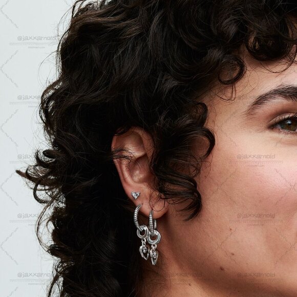 Pandora Forever & Always Splittable Dangle Charm - Picture 6 of 6